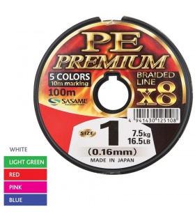 Fir textil Sasame Ultra PE Premium X multifilar 100 m, multicolor