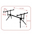 Rod Pod RP5 A Baracuda pentru 4 lansete pescuit la crap