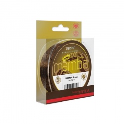 Nylon monofilament 200m Delphin MAMBA Feeder Bronz