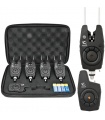 Set RF1688 Baracuda  cu Set 4 avertizoare Wireless si Receptor pentru Crap Feeder