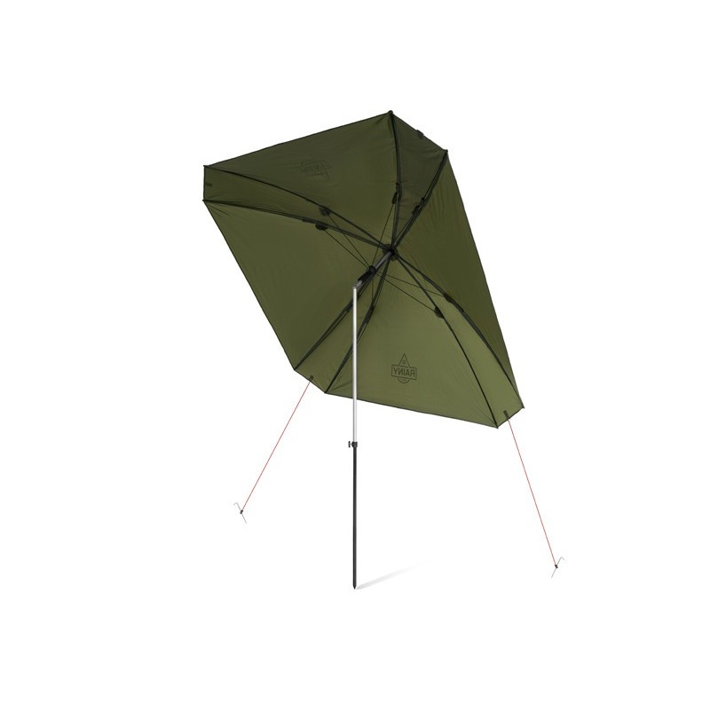 Umbrelă Delphin diagonala 250 cm RAINY, , verde, husa transport, corzi si cuie fixare