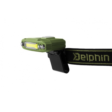 Lanterna frontala de cap Delphin RAZOR USB, 5000 mAh, 85 lm, incarcare USB