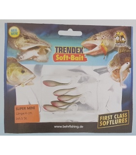 Set shad Trendex Super Mini, 4 cm, 5 buc/set