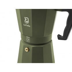 Cafetieră 300 ml Delphin CoToGo Verde pentru camping drumetii pescuit