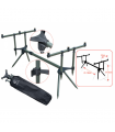 Rod Pod RP1 Baracuda pentru 3 Lansete Pescuit la Crap Feeder