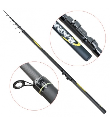 Lanseta  Combat Carbon Baracuda Pescuit Marin Match