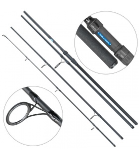 Lanseta Traveller Carp 3m 3.6m fibra de carbon Baracuda