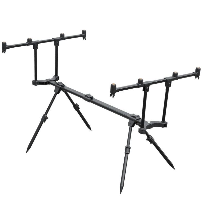 Rod Pod RP09 Baracuda pentru pescuit din aluminiu cu 4 posturi foarte stabil