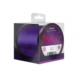 Nylon monofilament 1200m Delphin IMPULZ Violet