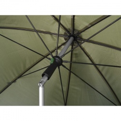 Umbrelă-shelter diametru 250 cm cu perete lateral Delphin Thunder Fullwall, husa transport, cuie si corzi fixare