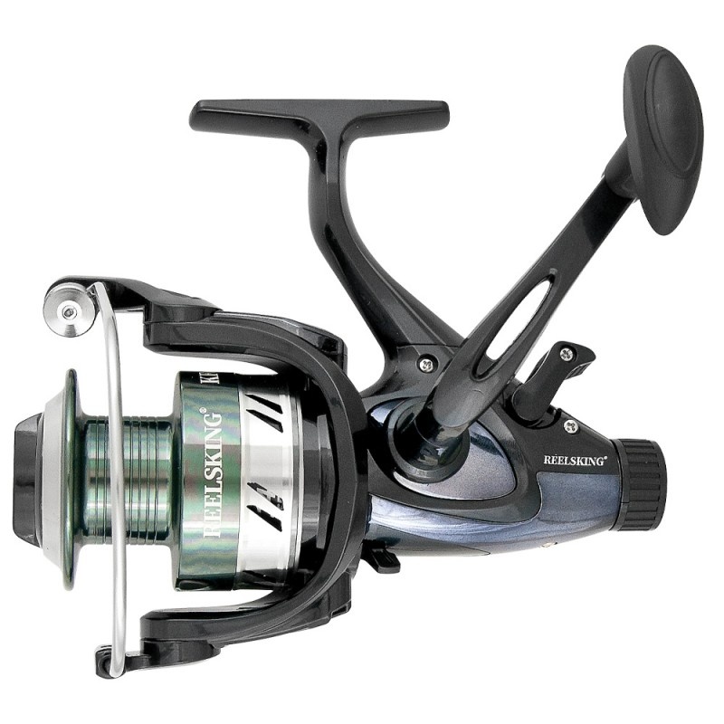 Mulineta Reelsking KF5000 KF6000 Crap Sistem Baitrunner Frana Micrometrica