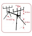 Rod pod RP4 Baracuda pentru 4 lansete Pescuit Crap Feeder