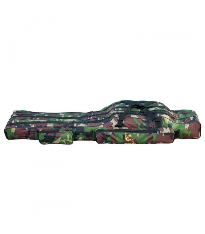 B1 - 90cm Geanta Pescuit 3 compartimente Baracuda Old Camouflage